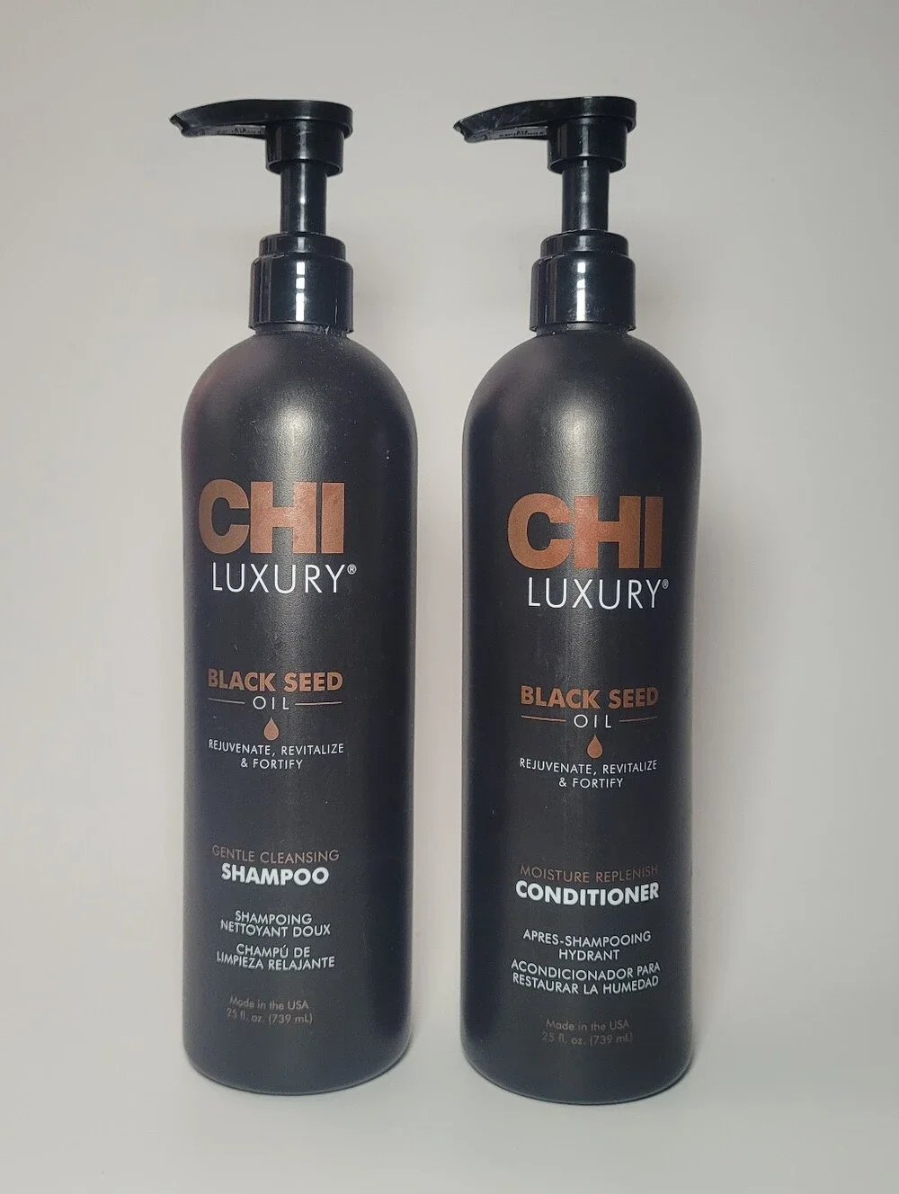 CHI Luxury Black Seed Oil Shampoo Conditioner Hair Spray Set **SEE DESCRIPTION**